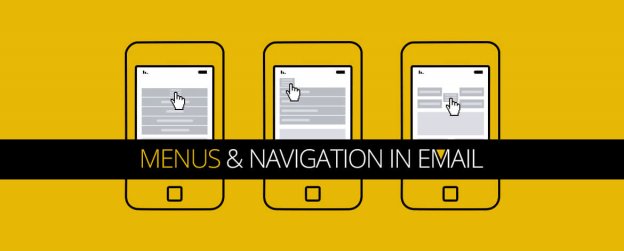 interactive menus in email