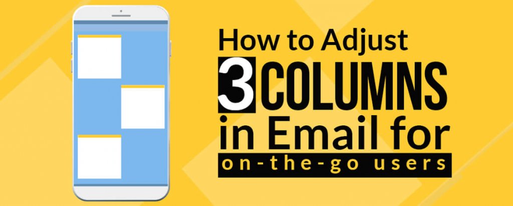 3 Column Layout email template
