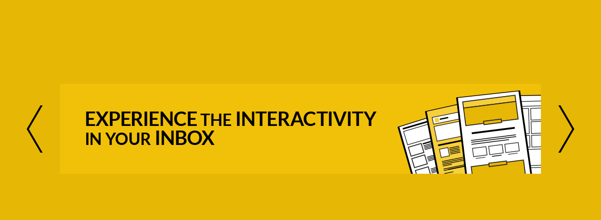 Interactivity in emails
