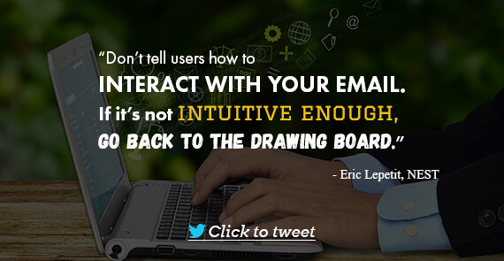 Email Marketing Quote- Eric Lepetit