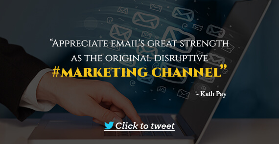 Email Marketing Quote- Kath Pay