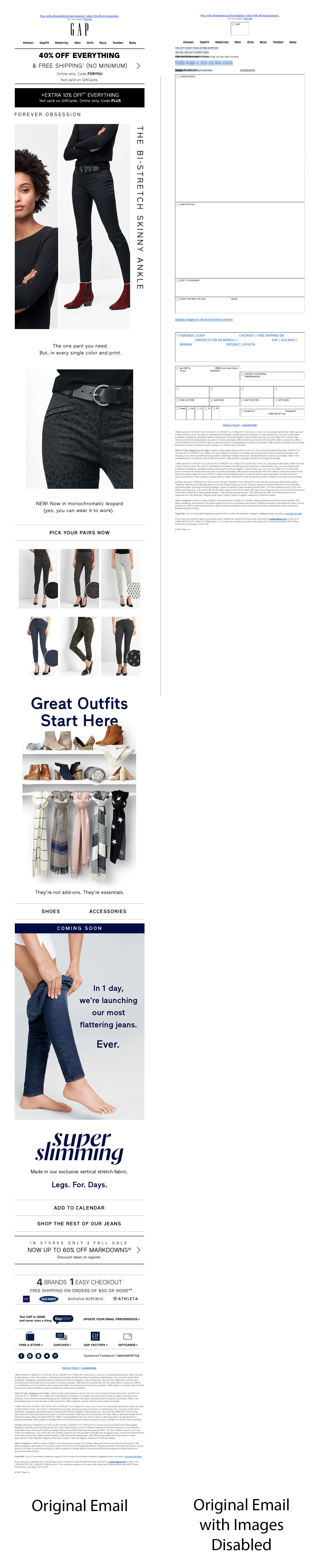 Gap email