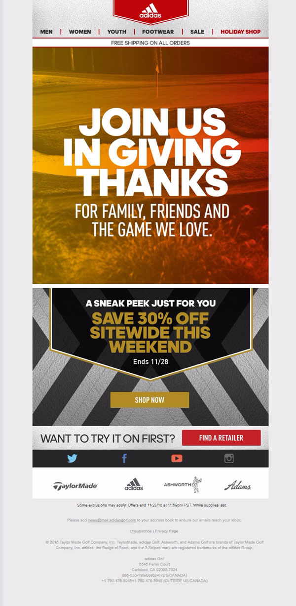 Adidas---Thanksgiving-Holiday-Email