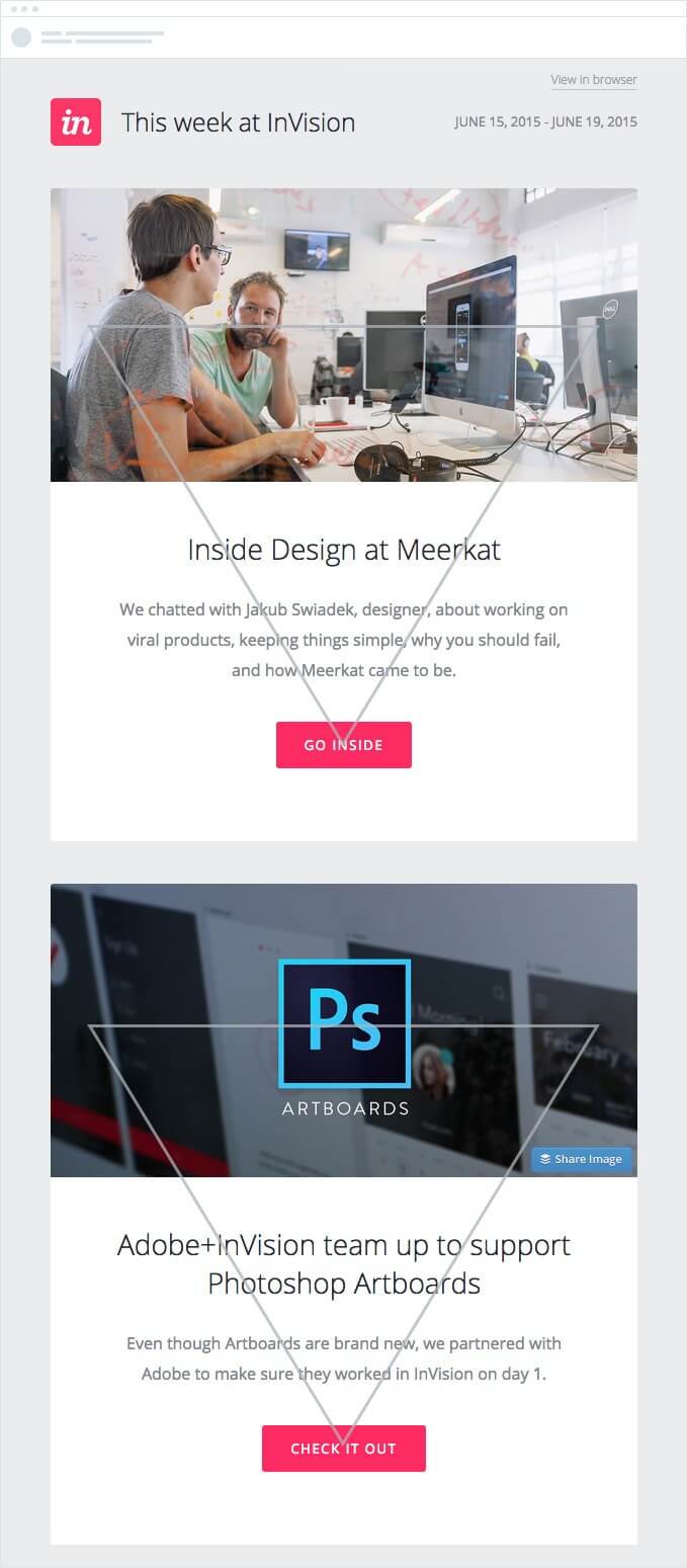 inVision Email Templates
