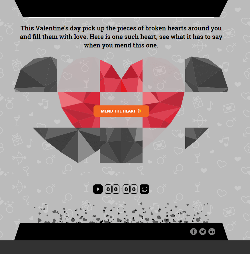  Valentine’s Day email template