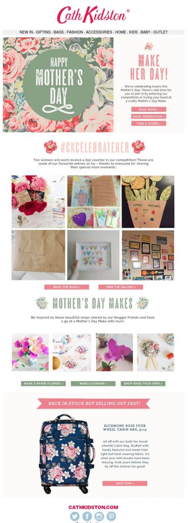 cath kidston mothers day