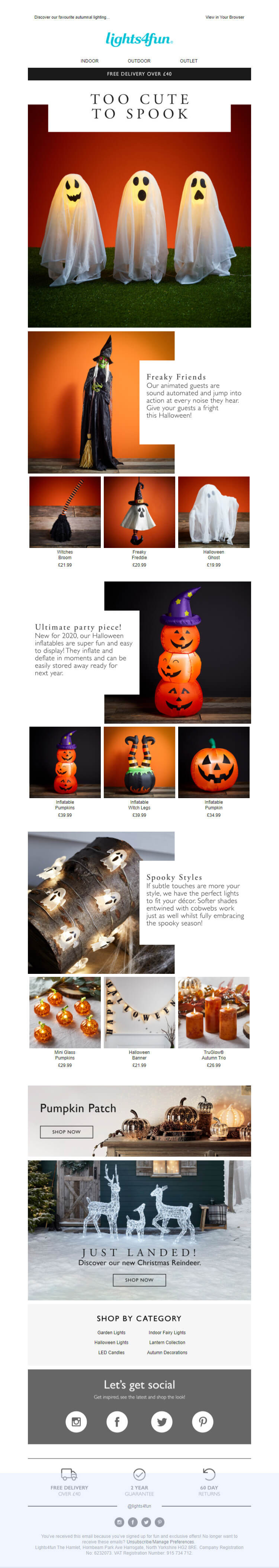 10 Halloween Email Templates & Subject Lines with Inspirations