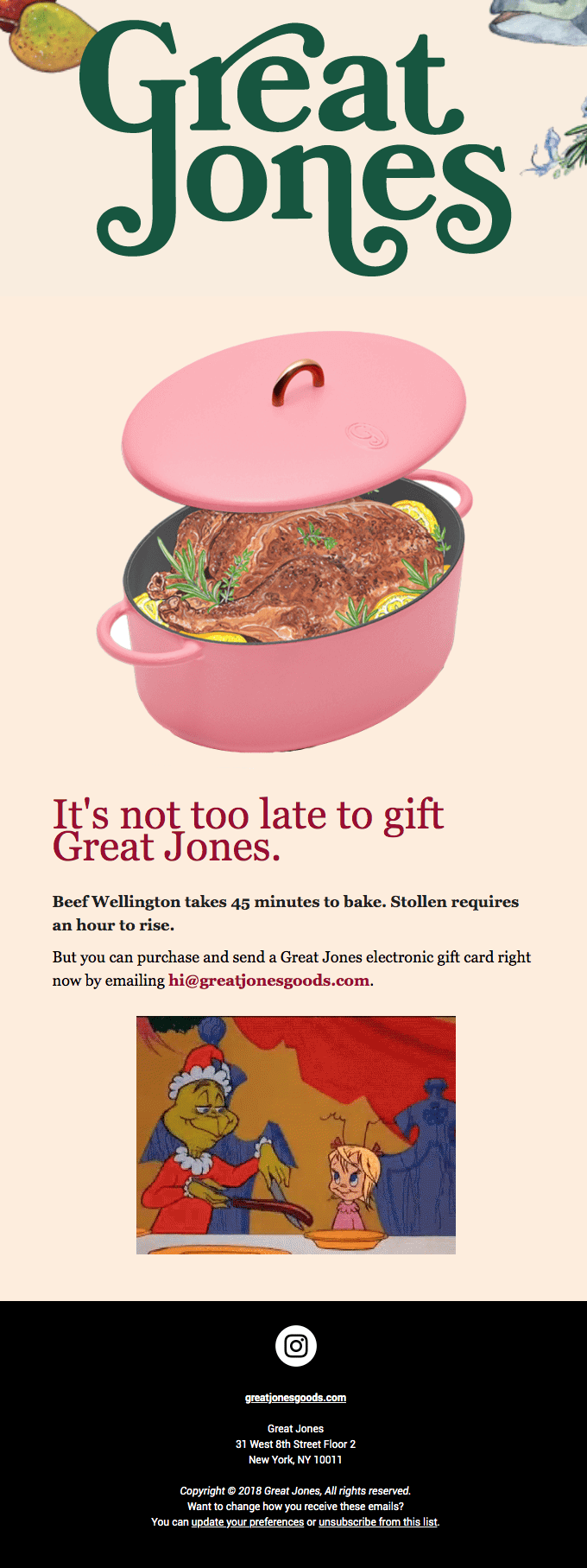 great-jones email template