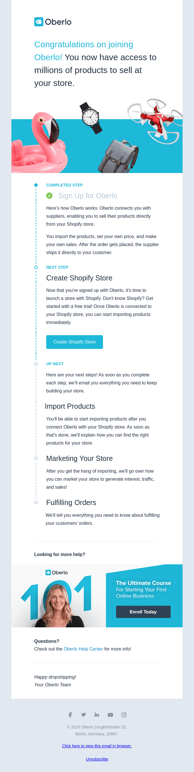 Automated Email Example