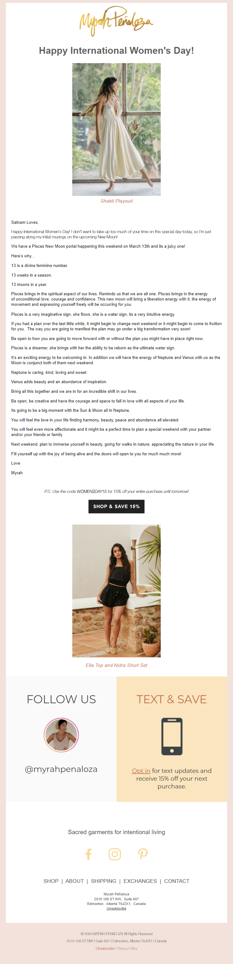  Myrah Penaloza-Women's day email inspiration