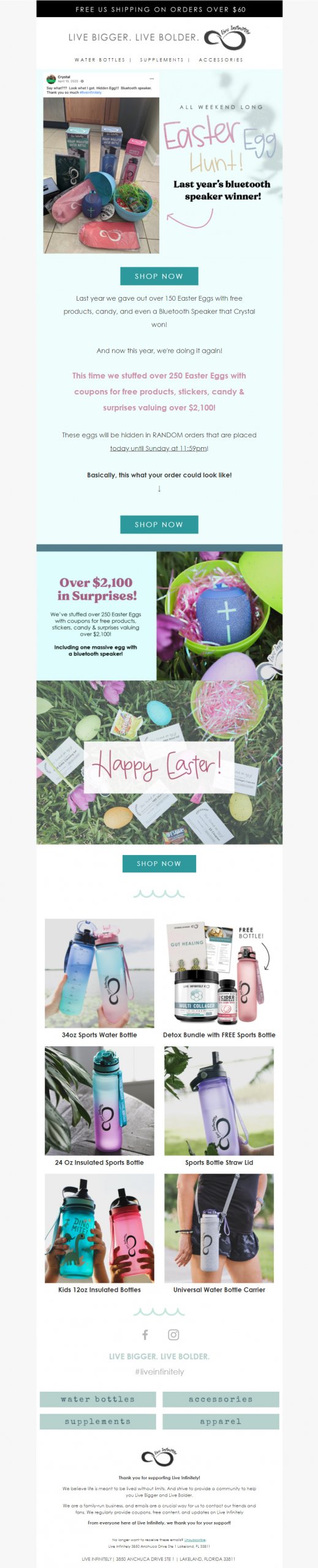 Live Infinitely- Easter Inspiration