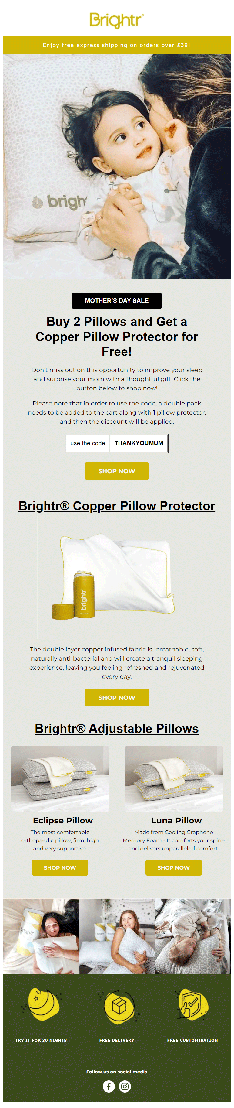 Brightr-mother's day email