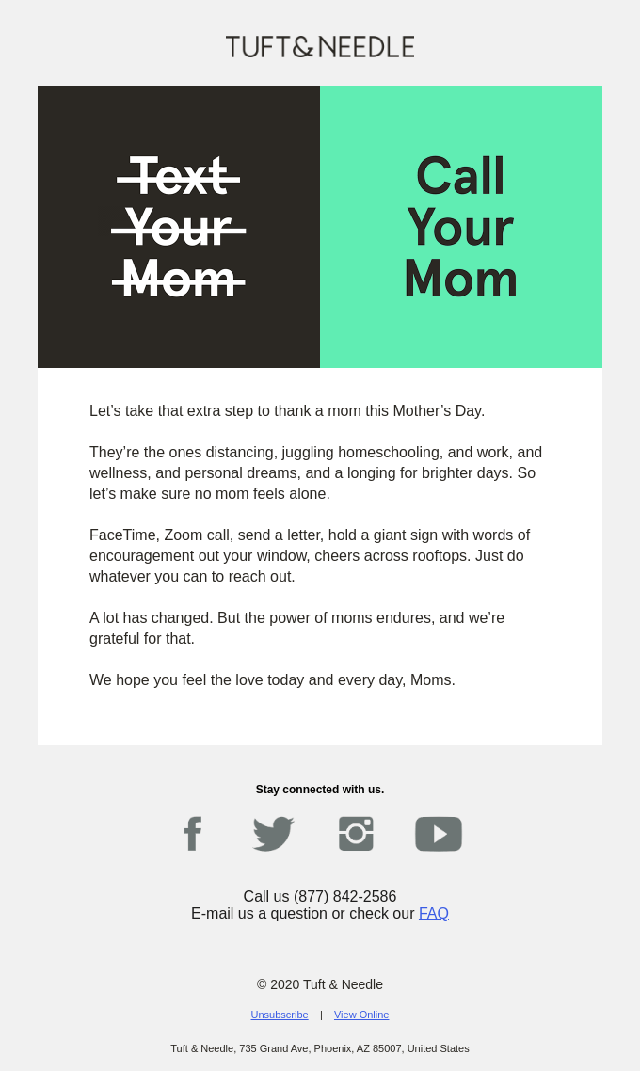 Tuft-Needle-mother's day email