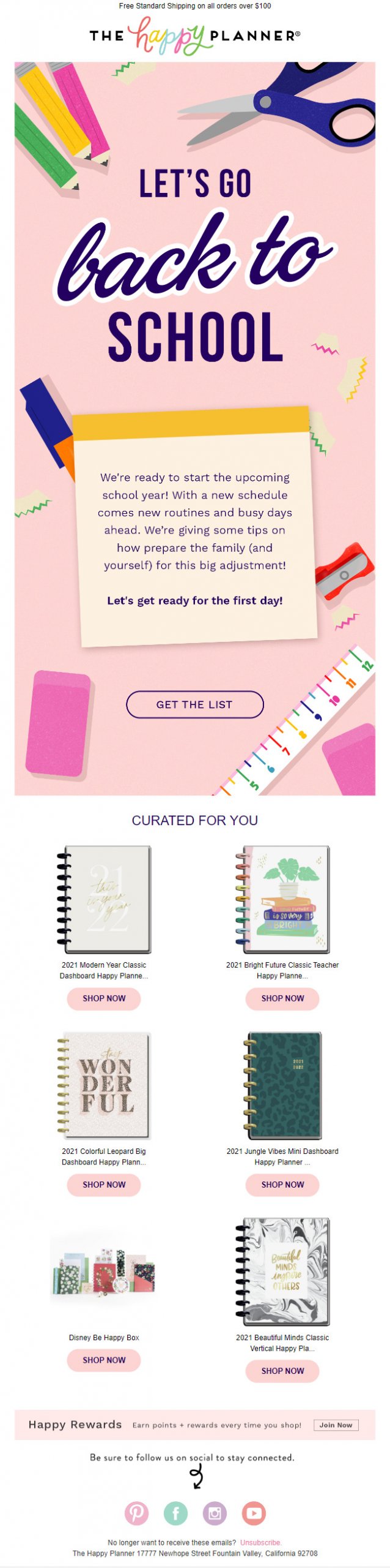 Happy planner-Email Inspiration