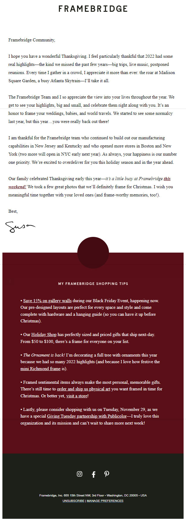 Framebridge- thanksgiving-email