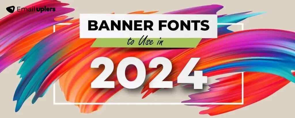 email banner fonts