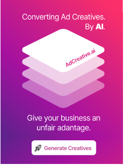 AI banner ad