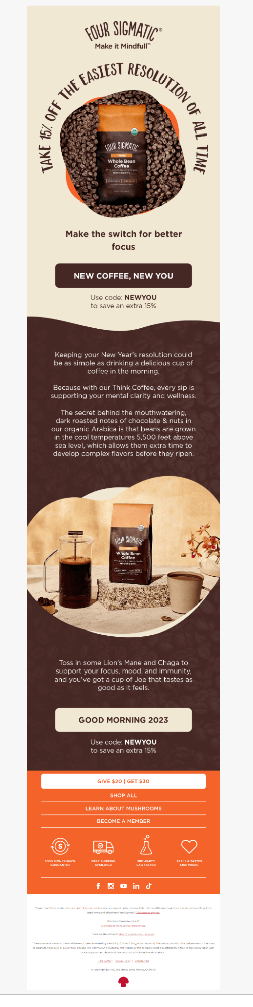 Email by Four Sigmatic