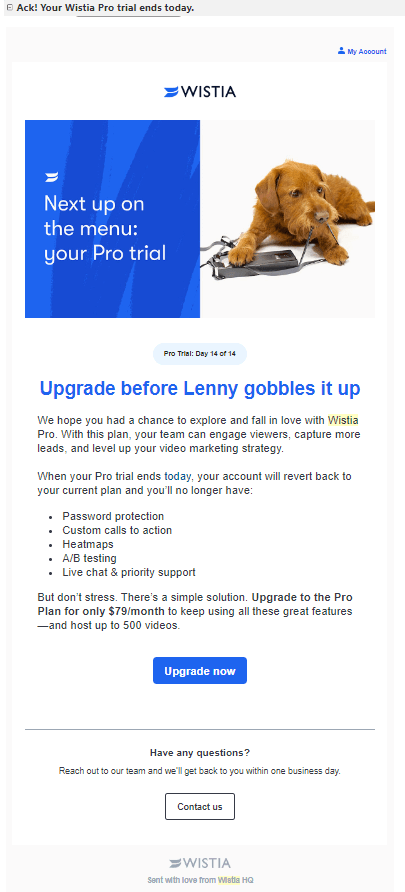 free trial-update-email