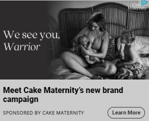 Cake Maternity- Banner ad