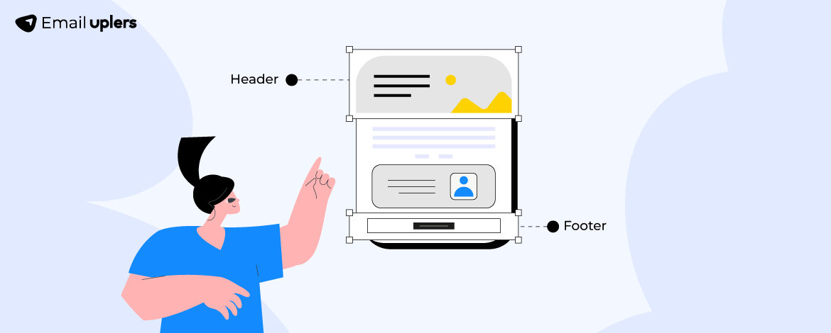Header Footer email design