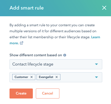 add smart rule to email
