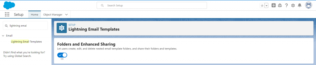 Create Email Templates in Salesforce Lightning Experience