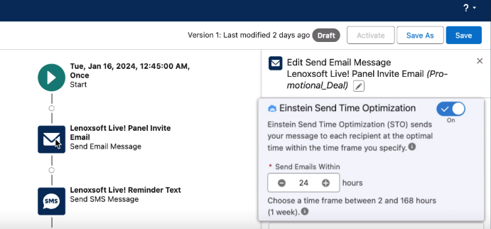  Einstein Send Time Optimization