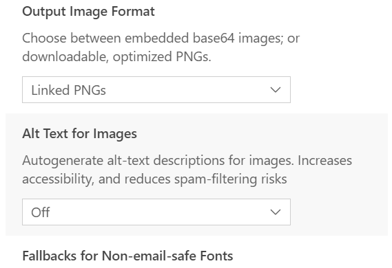 KOMBAI SETTINGS
