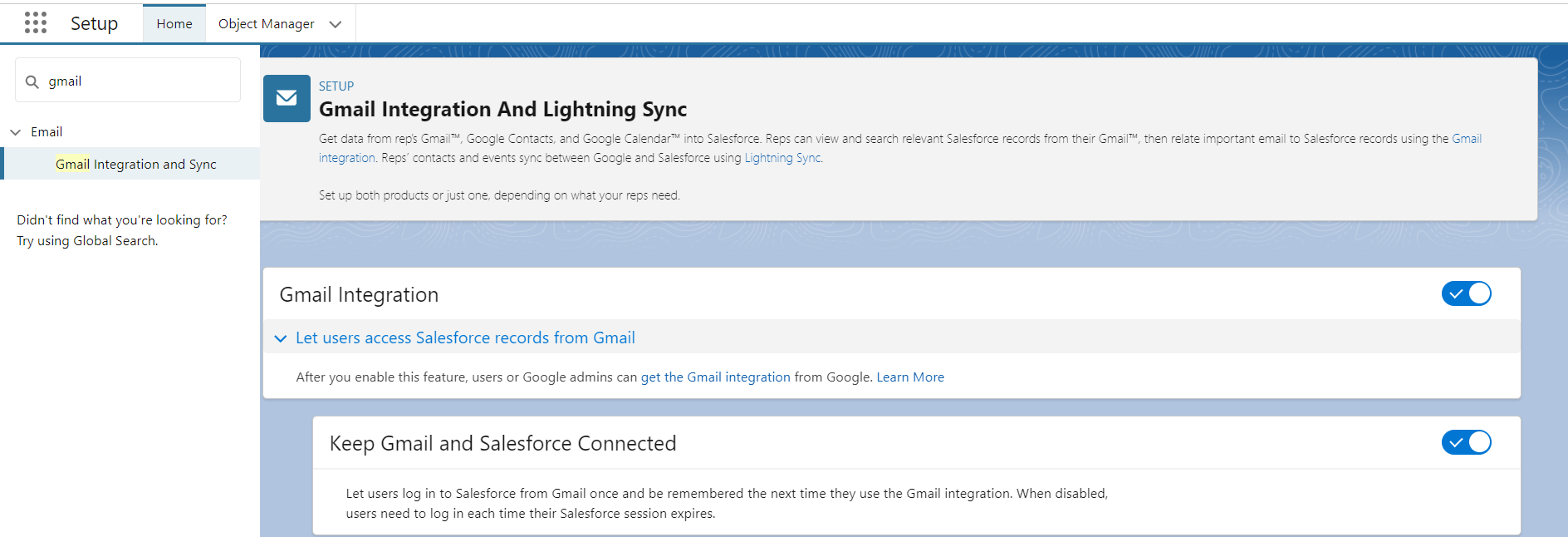 Gmail Integration and Sync