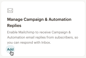 manage campaigns & automation replies