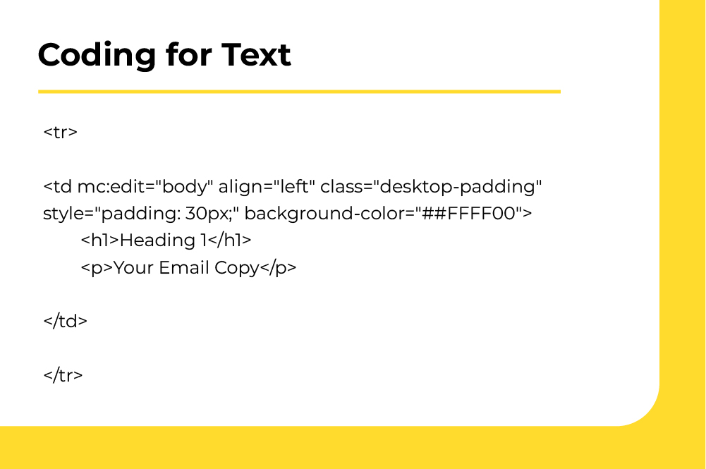 Coding for Text