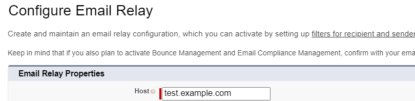 Configure Email Relay