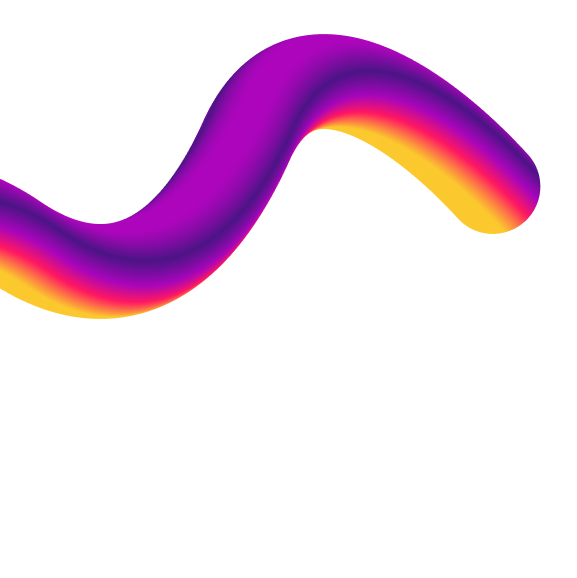 curved inverted gradient